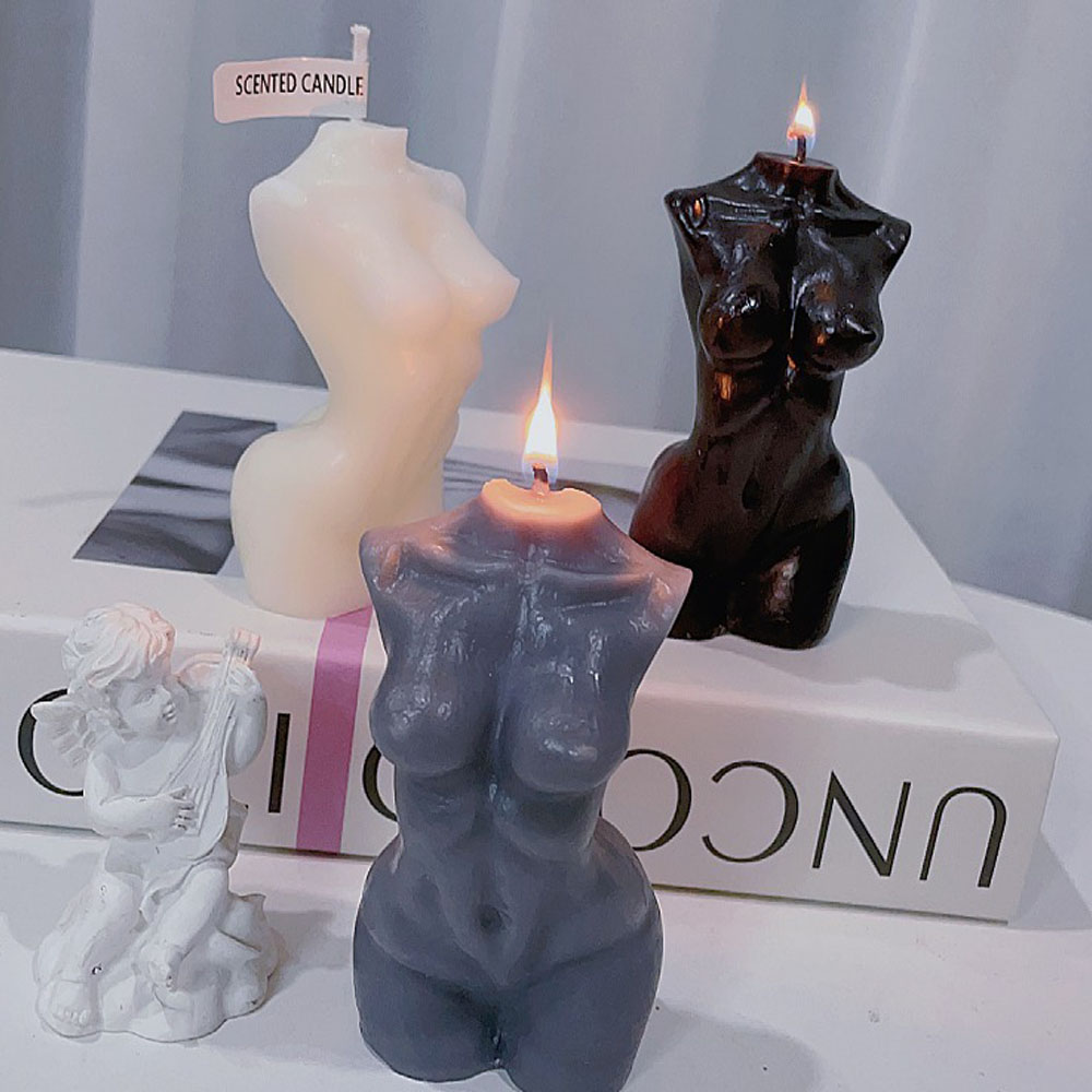 Home Fragrance Gift - Female Torso Body Shape Scented Candle