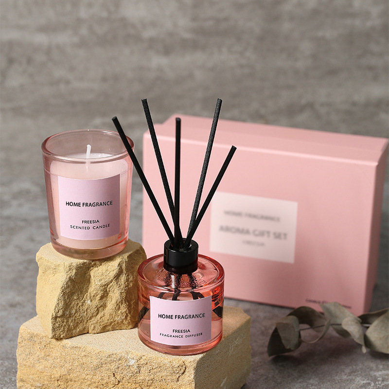 Premium Reed Diffuser and Cand - Home Fragrance Set Gift recension och pris