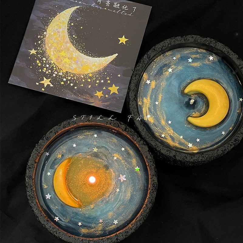 Melting Moon Scented Candle Ha - Home Fragrance Gift recension och pris