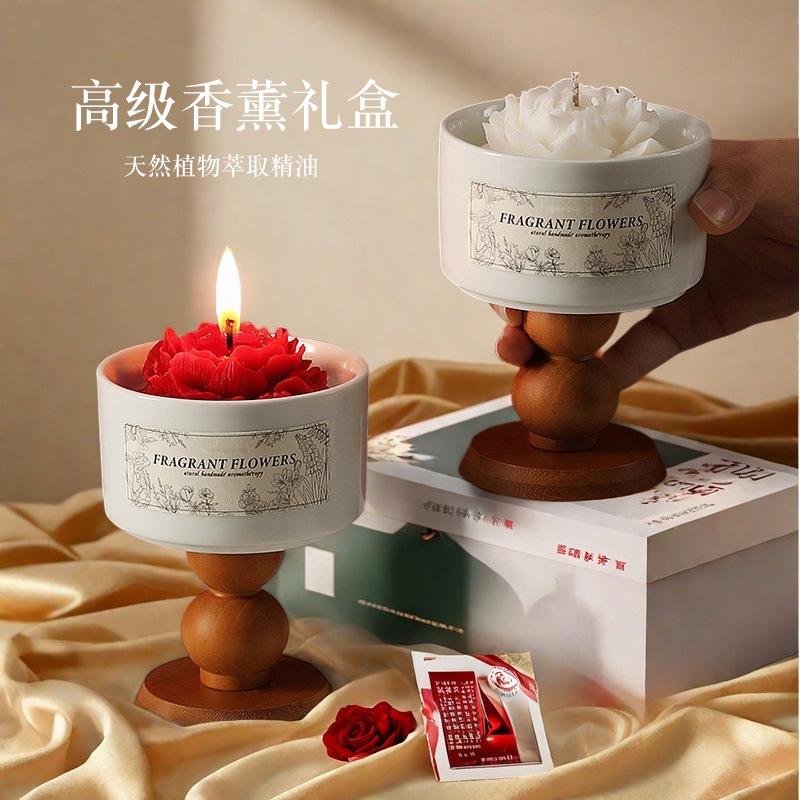High-end Camellia Scented Cand - Home Fragrance Set Gift recension och pris