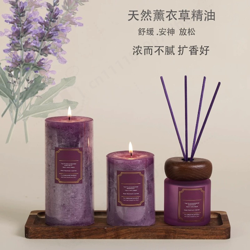Large Glass Scented Candle Gif - Home Fragrance Large recension och pris