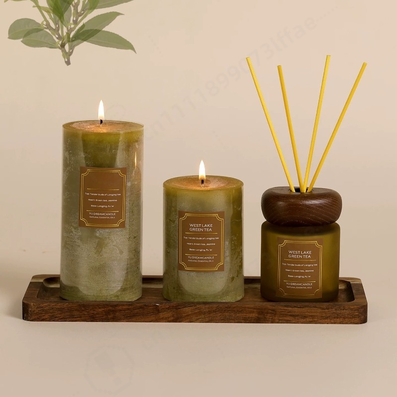 Large Glass Scented Candle Gif - Home Fragrance Large recension och pris