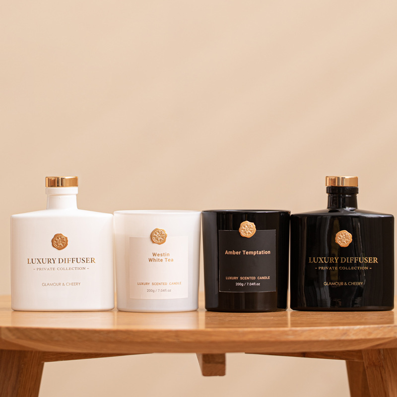 Reed Diffuser & Scented Candle - Home Fragrance Set Gift recension och pris